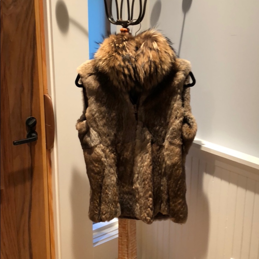 Andrew Marc Fur Vest